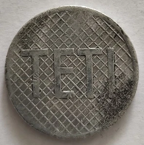 Telephone Token - TETI Gettone ๐ฎ๐น VERY RARE - 1935 Vintage - Picture 1 of 4
