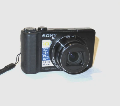 Sony Cyber-shot DSC-HX9V 16.2MP  GPS 16x Optical Zoom Digital Camera - Photo 1/4