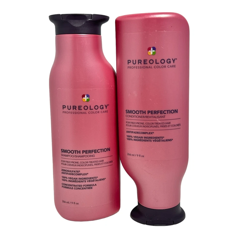Pureology Smooth Perfection шампунь/кондиционер 266 мл/9 жидк. унц. Новый; ЛОТ ИЗ 2 - Изображение 1 из 1