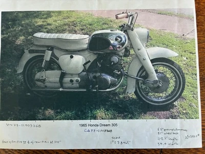 Honda CA 305 1966  Foto 1 de 4