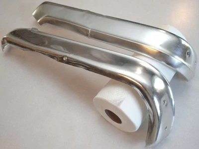 1963-1964 Ford Galaxie 500 Front Bench Seat Lower Trim Mouldings, Left & Right - Image 1 of 4