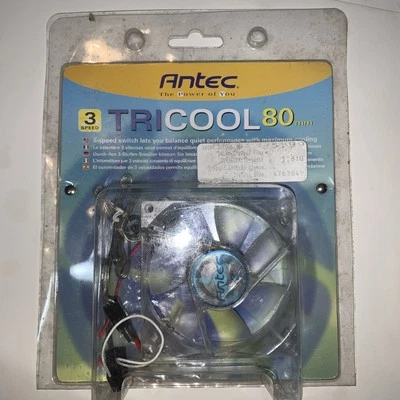 Antec Tricool 3 Speed 80mm Cooling Fan, TriCool 80 DBB **SALE** - Image 1 of 2