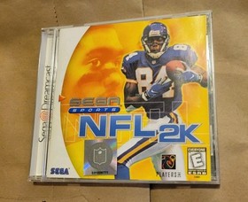 NFL 2K for Sega Dreamcast in good condition