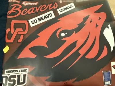 NUEVO Póster Oregon State RealBig Fathead 57 x 32 OSU Real Big Foto 1 de 4
