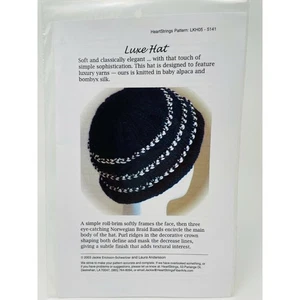 Strickmuster Heartstrings - Luxe Mütze, Größen Small-Medium-Large NEU - Bild 1 von 1