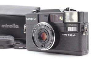 Cámara fotográfica de 35 mm casi como nueva con estuche MINOLTA Hi-MATIC AF-D Point & Shoot de JAPÓN - Imagen 1 de 12