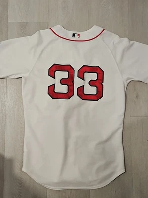 Jason Varitek MLB Boston Red Sox Authentic Majestic Home #33 Jersey Size 44 - Image 1 of 4
