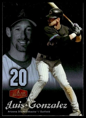 2006 Flair Showcase Luis Gonzalez Arizona Diamondbacks #9 - Image 1 of 2