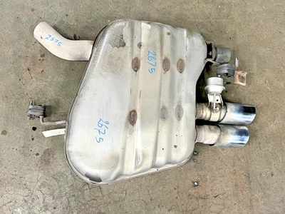 ⭐2012-2016 BMW 528I RWD 2.0L REAR ENGINE EXHAUST MUFFLER W/ TIPS OEM LOT2675 Foto 1 de 4