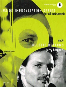 Melodic Rhythms Jerry Bergonzi Vol 4 Inside Improvisation Series - Picture 1 of 1