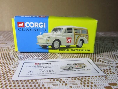580Y Vintage 1995 Corgi Classics Scatola Vuoto per Morris 1000 Traveller - Immagine 1 di 4