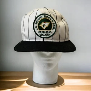Gorra de béisbol a rayas de la Asociación de Superintendentes de Campo de Golf Carolinas - Imagen 1 de 11