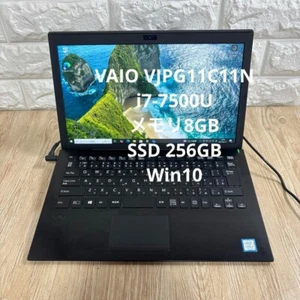 SONY VAIO Pro PG VJPG11C11N i7-7500U RAM 8GB SSD 256GB with 100v adapter code - Picture 1 of 11