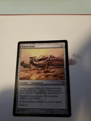 1x MTG New Phyrexia Batterskull, Light Play, English - Image 1 of 2