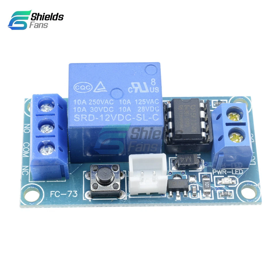 1 Channel Latching Relay Module with Touch Bistable Switch MCU Control DC 12V - Image 1 of 1