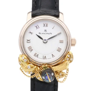 Blancpain Ladybird Watches K18 white gold diamond roman numerals used - Picture 1 of 11