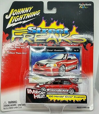 Johnny Lightning  2000 Honda Civic Custom  Imprt Heat  G2 - Image 1 of 4