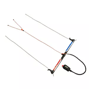 21" Quad Line Kite Control Bar With Wrist Leash Safety System for Power Traction - Picture 1 of 5
