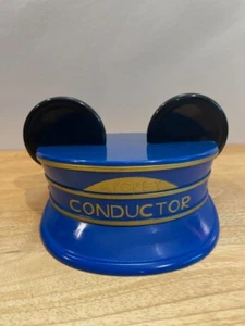 Mickey Mouse Ears Train Conductor Hard Shell Hat - Bild 1 von 3