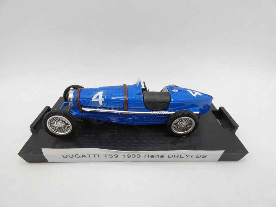 Bugatti T59 Rene Dreyfus #4 1933 1/43 Brumm F1 Formula 1 - Immagine 1 di 1