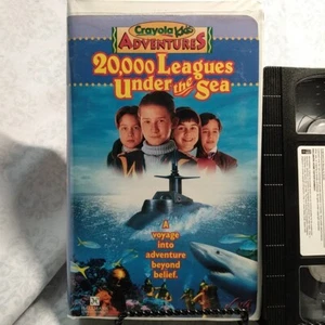 Crayola Kids Adventures 20,000 Leagues Under the Sea VHS 1997 Clamshell - Picture 1 of 3