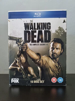 The Walking Dead - The Complete Seasons 1-4 Blu-Ray Box Set - Image 1 of 3