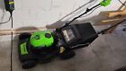 Greenworks G-MAX 40V 20-Inch Cordless Lawn Mower and 13-In Cordless Trimmer