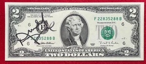 1995 $2 Two Dollar Bill United States Treasury Note Atlanta Georgia F22835288B - Picture 1 of 2