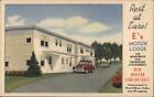 Trinidad,CO E's Motor Lodge,Rest at Ease! On Highway 350 Teich Colorado Postcard