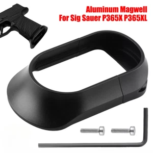 Alluminio svasato per Sig Sauer P365X P365XL Magwell - senza cinturino posteriore NBS - Foto 1 di 8