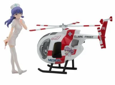 Hasegawa SP386 Egg Girls Collection No. 05 1/20 Claire Frost w/Hughes 500 - Image 1 of 4
