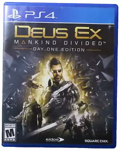 Deus Ex: Mankind Divided -- Day One Edition (Sony PlayStation 4, 2016) CIB ✅ - Picture 1 of 5