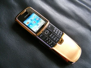 Nokia 8800 Gold 24k (data and call protection, ideal condition) - Picture 1 of 11