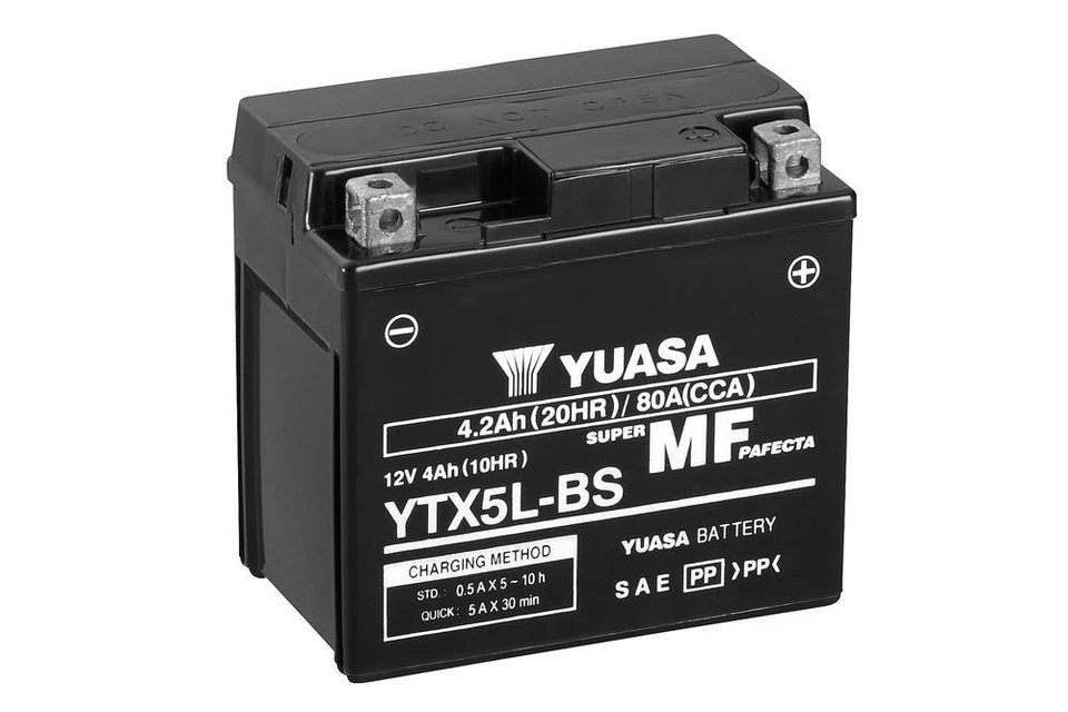 Batería Yuasa YTX5L-BS Combipack (con electrolito) - Imagen 1 de 1