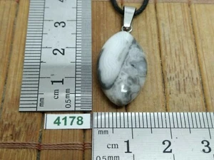 Pendentif AGATE CRAZY LACE + cordon reglable bijou original naturel pierre - Imagen 1 de 2