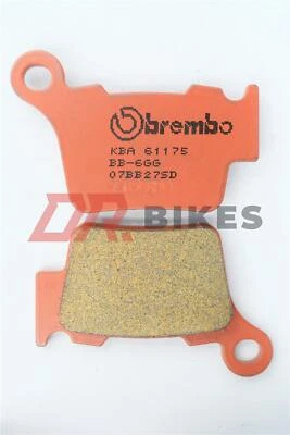 KTM 660 SMC 2004 - 2006 Brembo Sintered Rear Brake Pads - Image 1 of 4