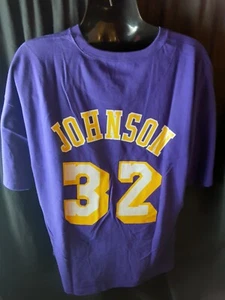 Los Angeles Lakers Johnson #32 Herren Mitchell Ness großes großes Shirt 3X oder 4X - Bild 1 von 6