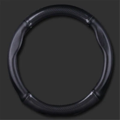 Car Steering Wheel Cover Leather Anti-slip 15in/38cm For Interior Accessories - Image 1 of 4