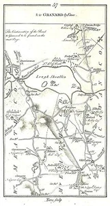 Antique map, Taylor & Skinner, Road from Dublin to Sligo .. - Picture 1 of 2