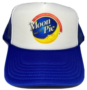 Moon Pie Trucker Hat Baseball Cap Mesh Moon Pie Hat - Picture 1 of 3