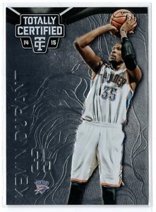 14-15 Totally Certified #96a Kevin Durant - Oklahoma City Thunder - white jersey - Picture 1 of 1