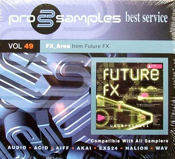 Best Service pro samples Vol. 49 FX_Area From Future FX NEUWARE OVP IN FOLIE - Bild 1 von 1