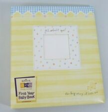 First Year Baby Memory Book With Case - Photo Book & Record Book - by Hallmark