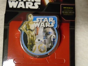 NIP!- RARE! STAR WARS Shoe Charms (Jibbitz) Metal with R2D2 3CPO BB-8 - Picture 1 of 5