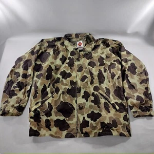 Vintage Columbia Duck Camo Hooded Jagd Regenjacke Herren Größe XL - Bild 1 von 11