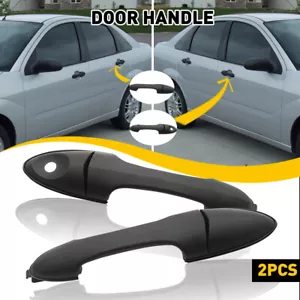 Exterior Door Handle For 2000 -2007 Ford Focus 2001-2007 Escape Rear LH/RH Black - Picture 1 of 19