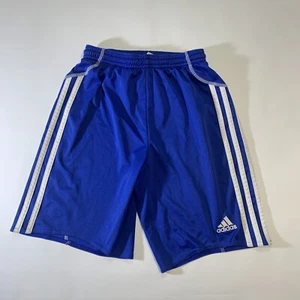 Adidas Youth 11/12 Soccer/athletic sports Shorts Clima365 Boys Blue - Picture 1 of 3