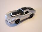 AFX Extras Silver AP Corvette - with Original Aurora G-Plus Chassis - Very Fast!