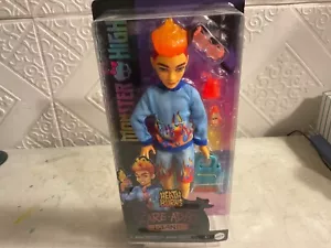 MATTEL • Monster High • HEATH BURNS Doll • Scare-Adise Island • New - Picture 1 of 5