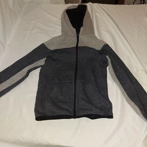 Arizona Jean Co Jacket Boys S 8 Regular Gray Zip Up - Picture 1 of 3